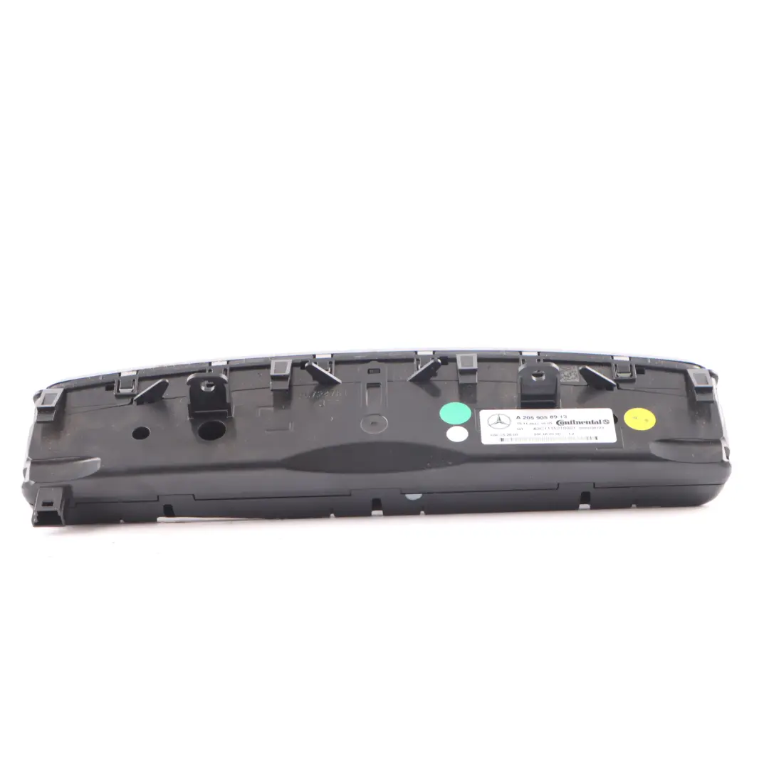 Panel Control Climatizador Calefacción para Mercedes W205 C253 con número de pieza A2059058913 Mercedes W205 C253 Panel Control Climatizador Calefacción - SKU A2059058913 - Número de pieza A2059058913
