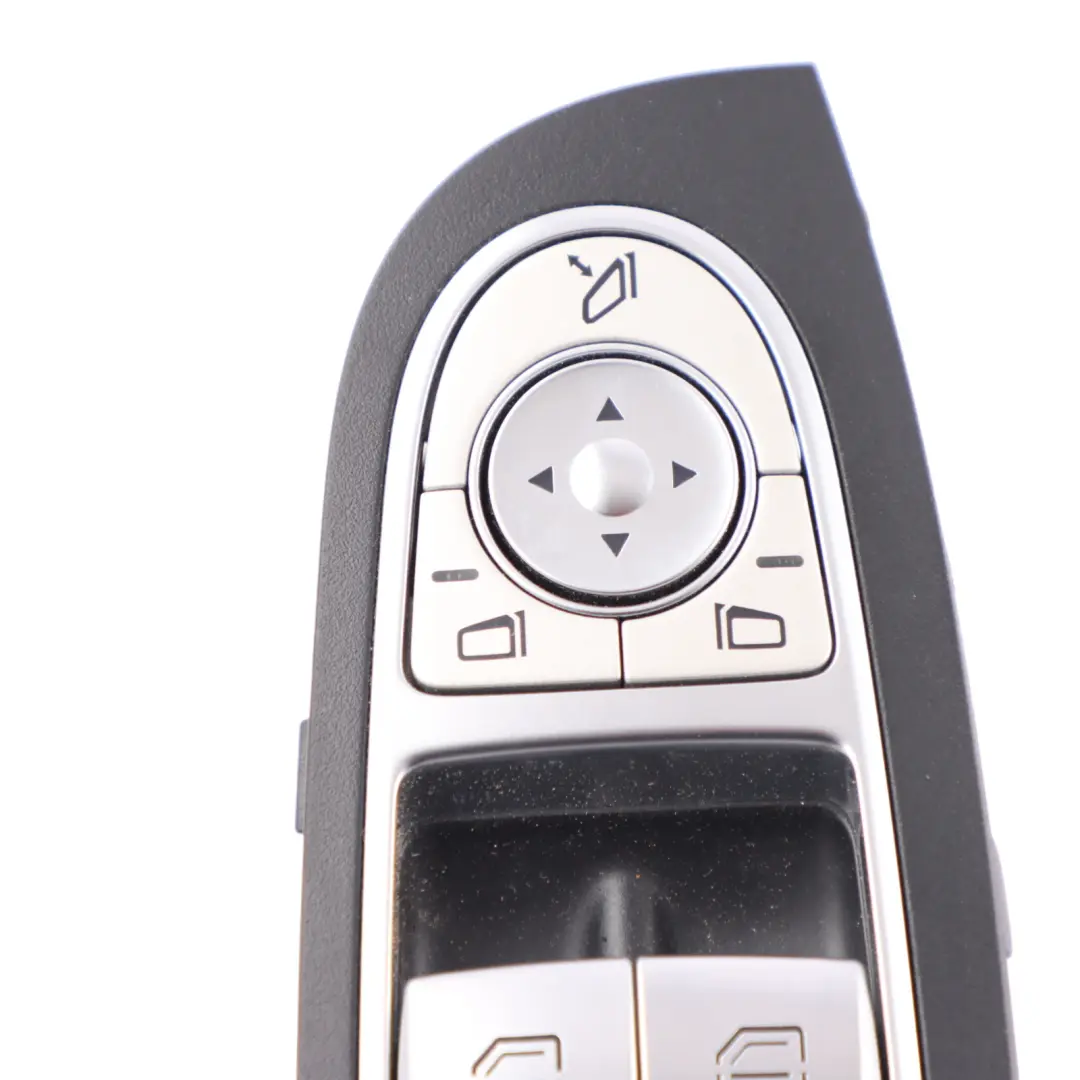 Window Switch Mercedes A205 Driver Door O/S Mirror Adjustment Switch to with Part number A2059059004 Window Switch Mercedes A205 Driver Door O/S Mirror Adjustment Switch - SKU A2059059004 - Part number A2059059004