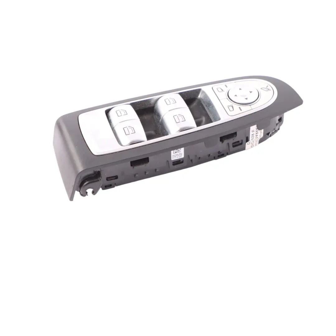 Window Switch Mercedes A205 Driver Door O/S Mirror Adjustment Switch to with Part number A2059059004 Window Switch Mercedes A205 Driver Door O/S Mirror Adjustment Switch - SKU A2059059004 - Part number A2059059004