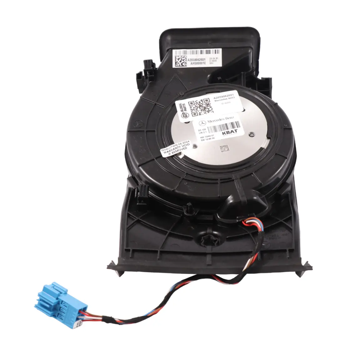 Moteur de ventilateur de chauffage pour Mercedes X253 à propos du numéro de pièce A2059062601 Mercedes X253 Moteur de ventilateur de chauffage - SKU A2059062601 - Numéro de pièce A2059062601