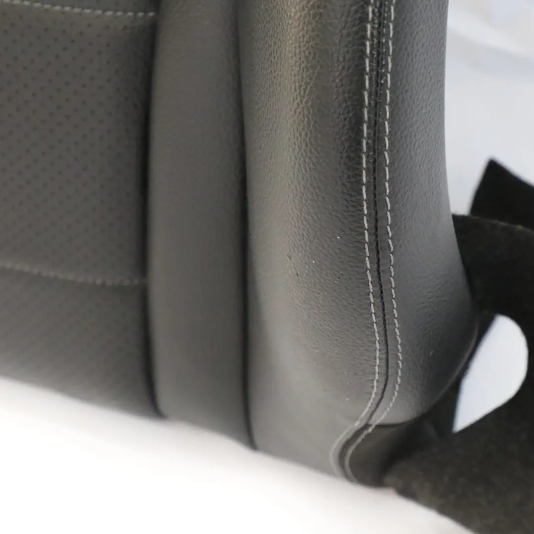 Mercedes W205 Asiento Respaldo Delantero Izquierdo Derecho Tapa Cuero Negro - SKU A2059100747-2 - Número de pieza A2059100747