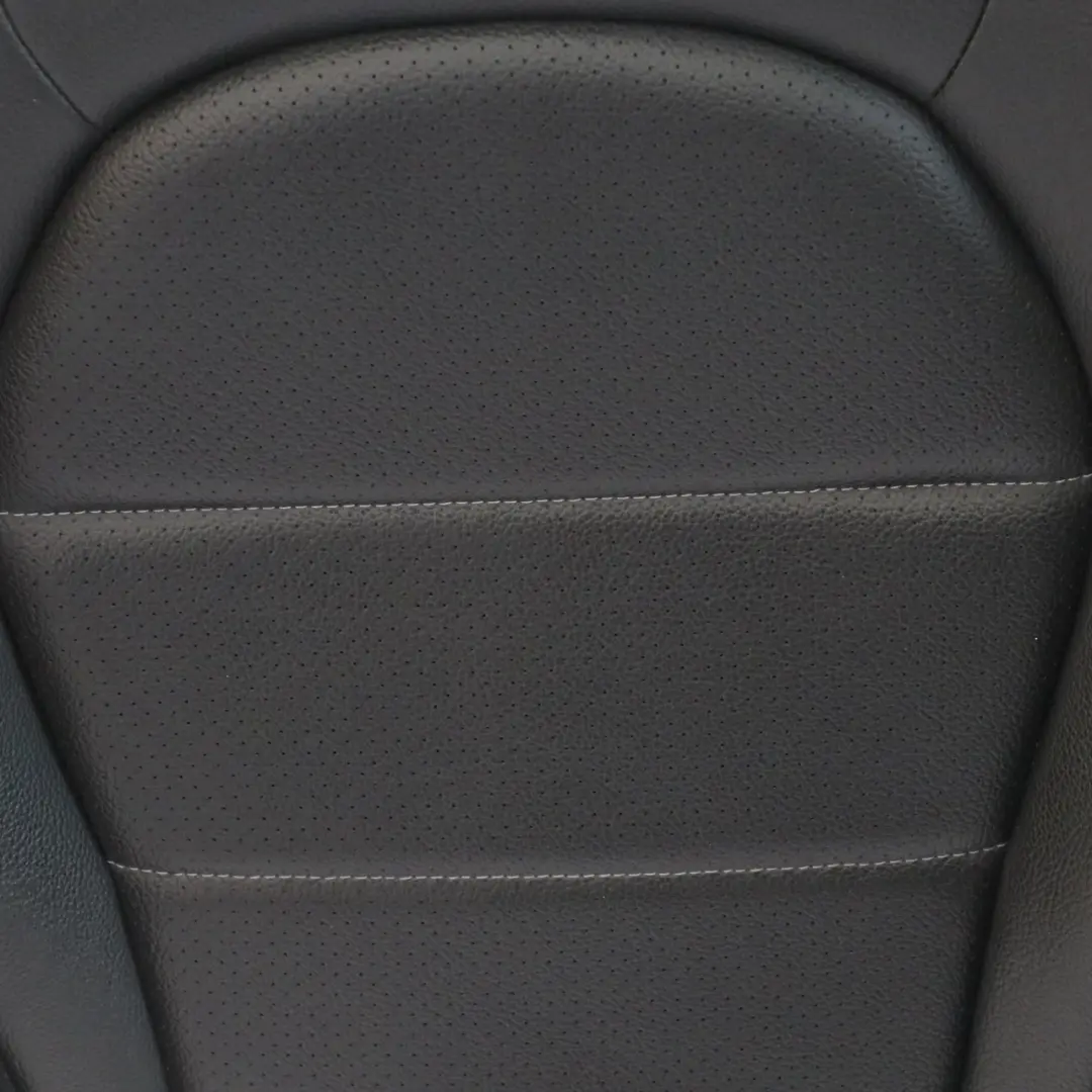 Mercedes W205 Sitzlehne Vorne Links Rechts Abdeckplatte Leder Schwarz - SKU A2059100747-2 - Teilenummer A2059100747