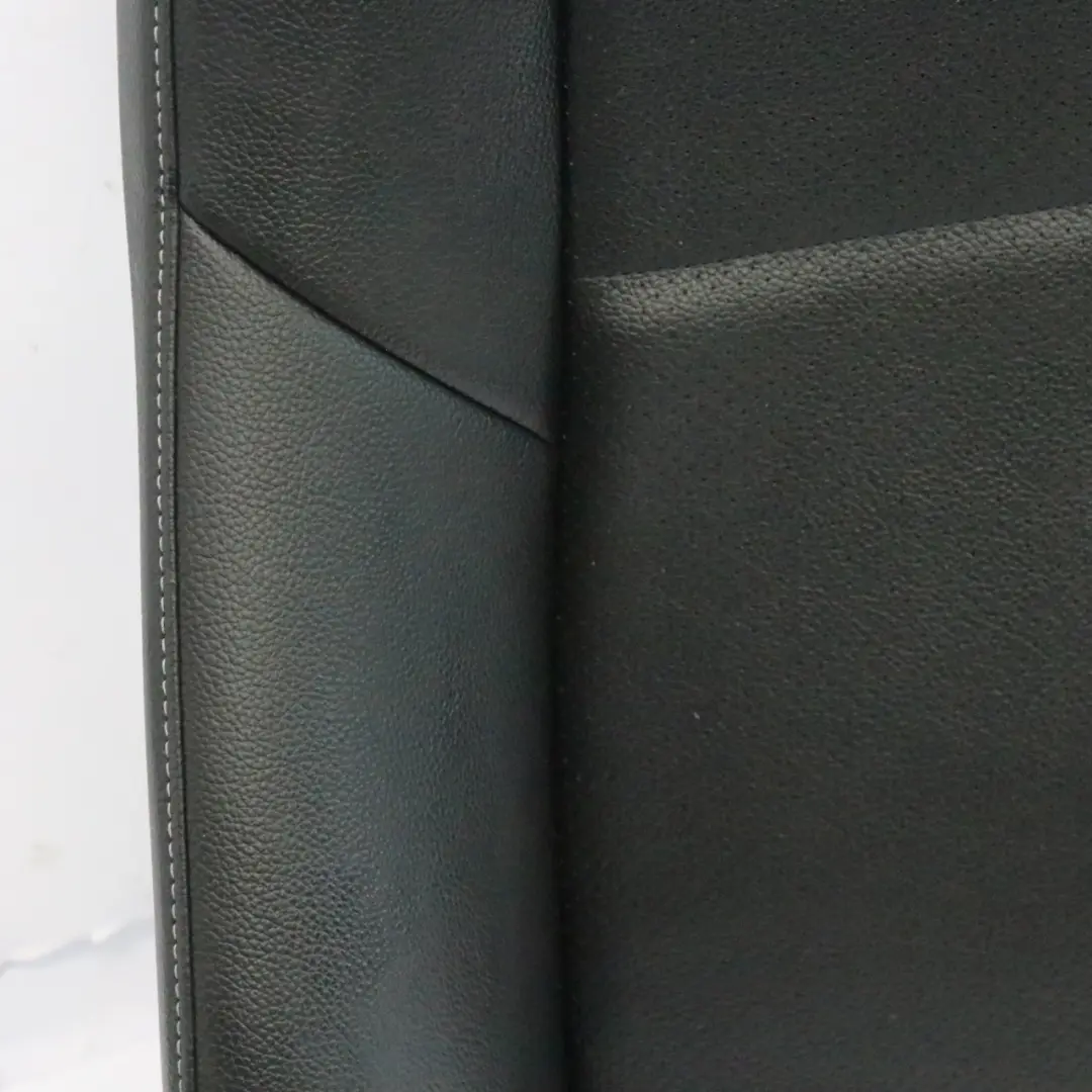 Mercedes W205 Seat Backrest Front Left Right N/O/S Cover Panel Leather Black - SKU A2059100747 - Part number A2059100747