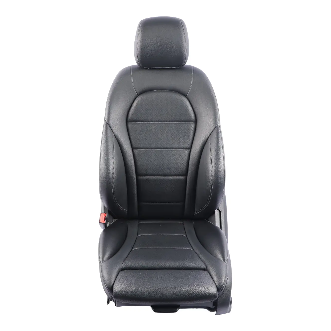 Sedile pelle Imiation Mercedes W205 riscaldato anteriore sinistro nero elettrico