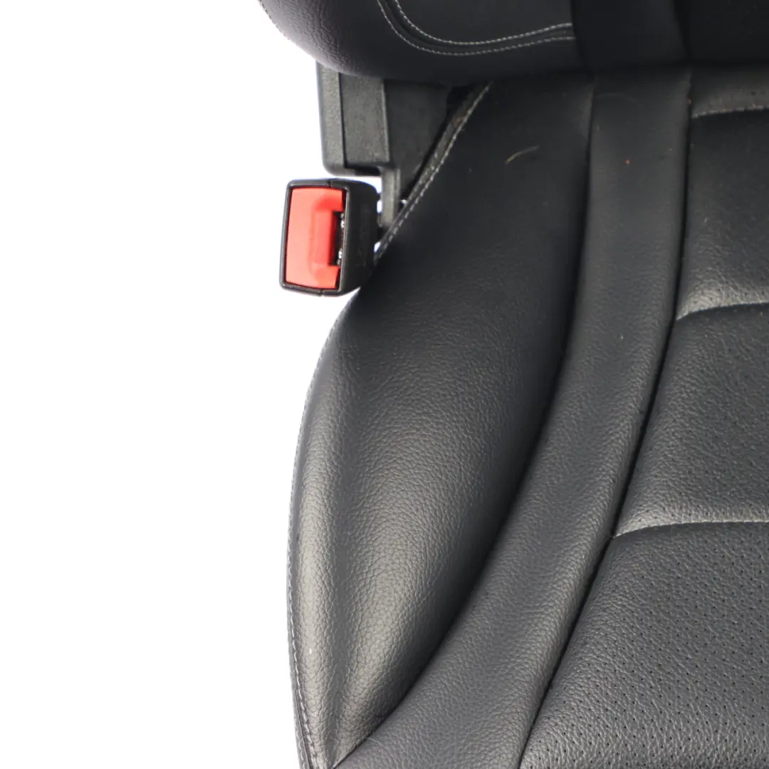  Siège en cuir Imiation Mercedes W205 S205 Chauffage avant gauche noir électrique - SKU A2059102611-3 - Numéro de pièce A2059102611