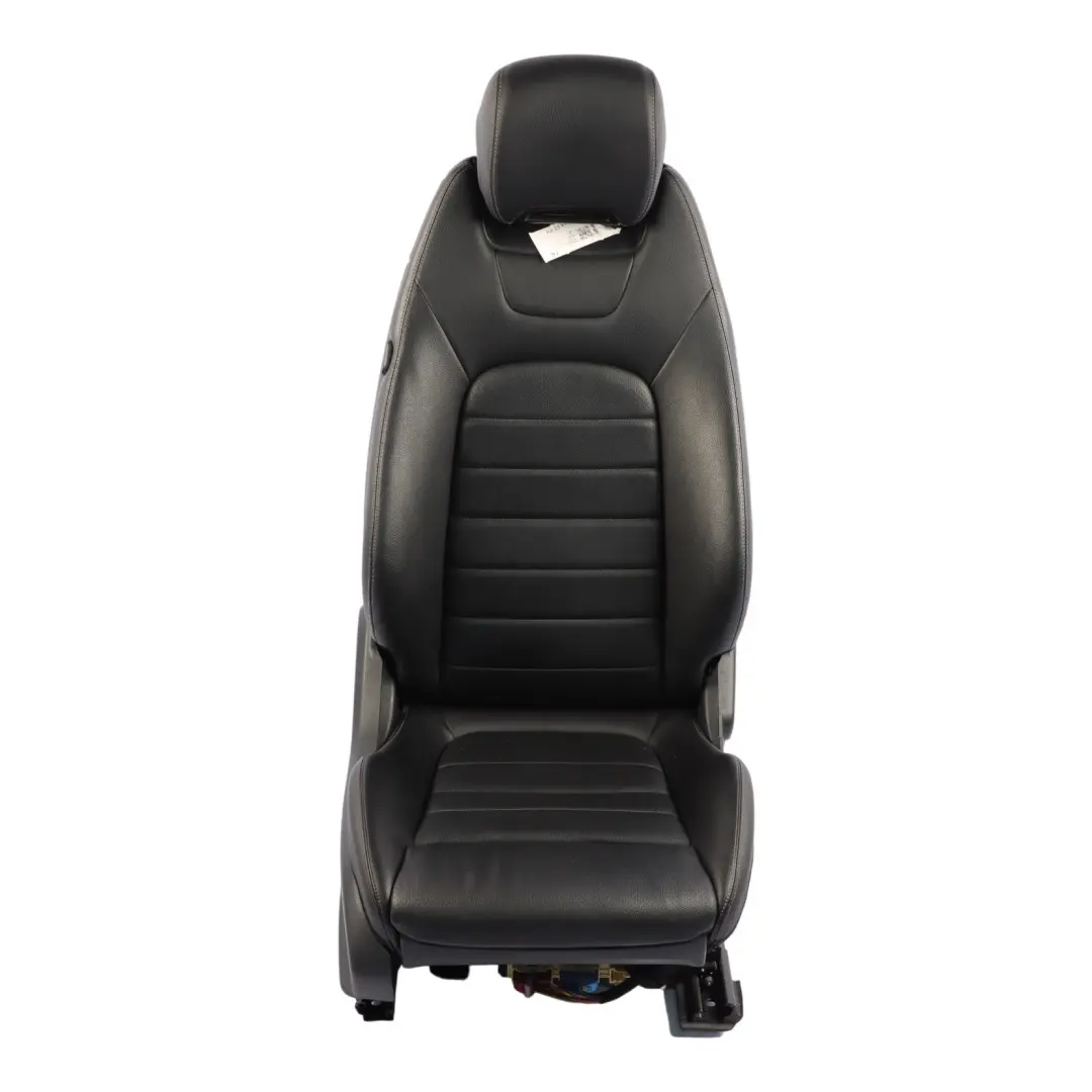 Mercedes C205 Fotel Prawo Przód Pamięć Grzany Skóra Czarna - SKU A2059104502-2 - Numer Części A2059104502