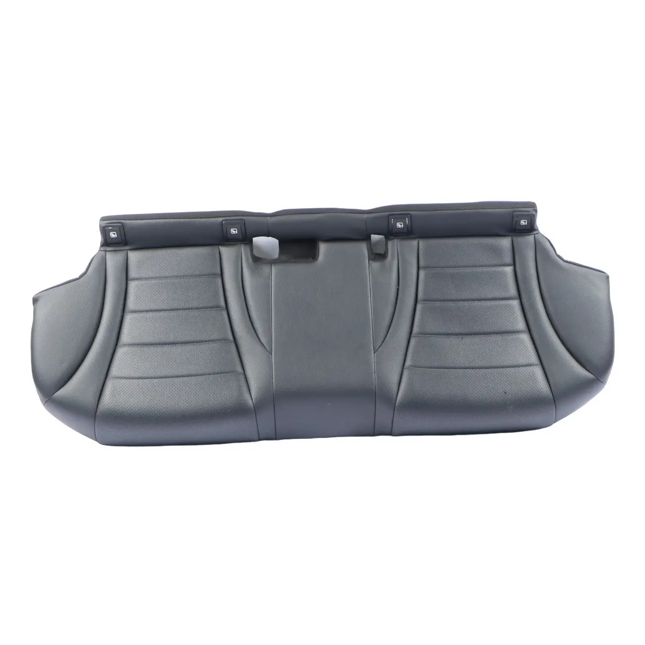 Mercedes W205 Rear Seat Bench Couch Covering Trim Black Imitation Leather