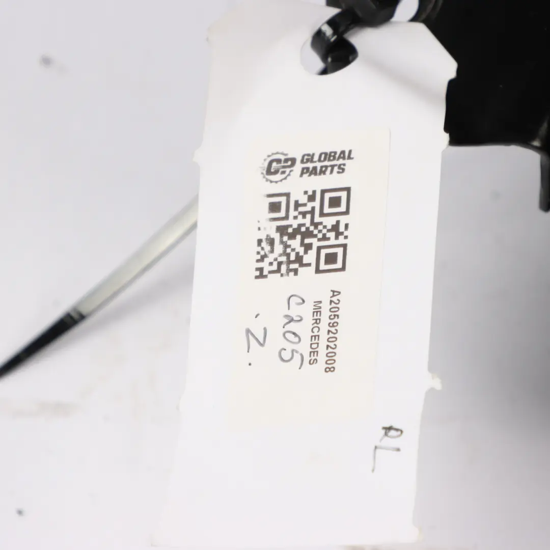 Mercedes C205 Respaldo Asiento Trasero Derecho O / S Cubierta Panel Ajuste Cuero - SKU A2059202008 - Número de pieza A2059202008