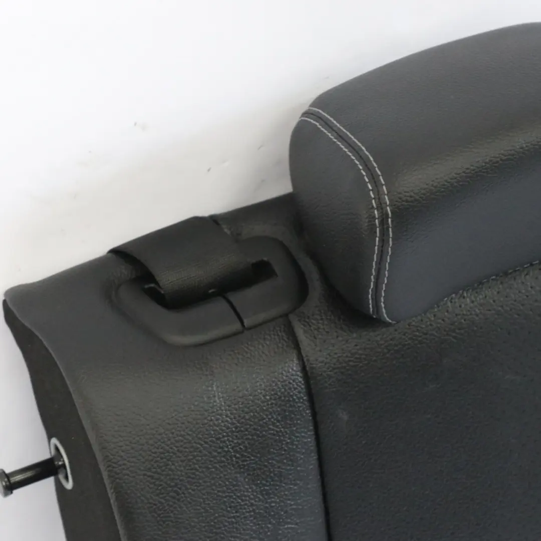 Mercedes W205 Rear Seat Backrest Left N/S Back Cover Black Imitation Leather - SKU A2059202360 - Part number A2059202360