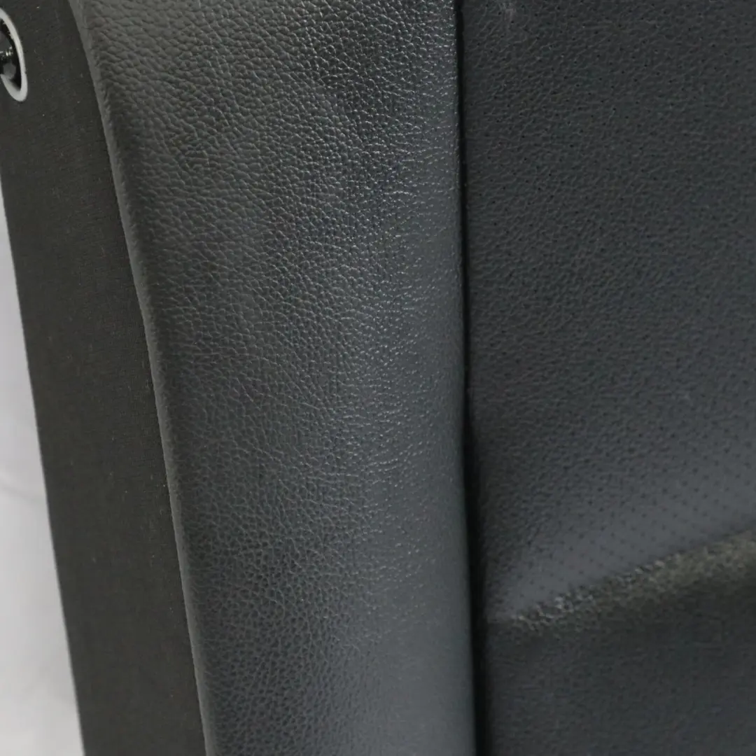 Mercedes W205 Rear Seat Backrest Left N/S Back Cover Black Imitation Leather - SKU A2059202360 - Part number A2059202360