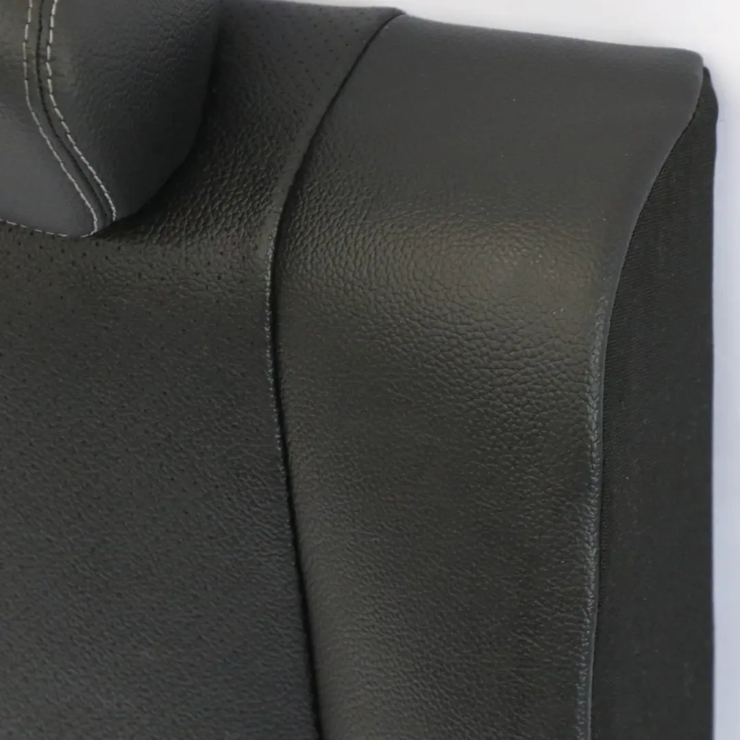 Mercedes W205 Rear Seat Backrest Left N/S Back Cover Black Imitation Leather - SKU A2059202360 - Part number A2059202360