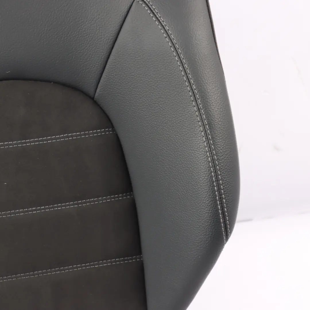 Mercedes C205 Rear Seat Backrest Left N/S Cover Trim Panel Imitation Leather - SKU A2059202408 - Part number A2059202408
