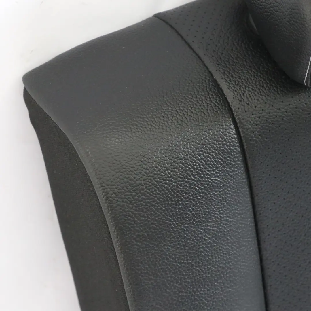 Mercedes W205 Dossier siège arrière droit Couvre-dossier Noir Imitation Cuir - SKU A2059202460 - Numéro de pièce A2059202460