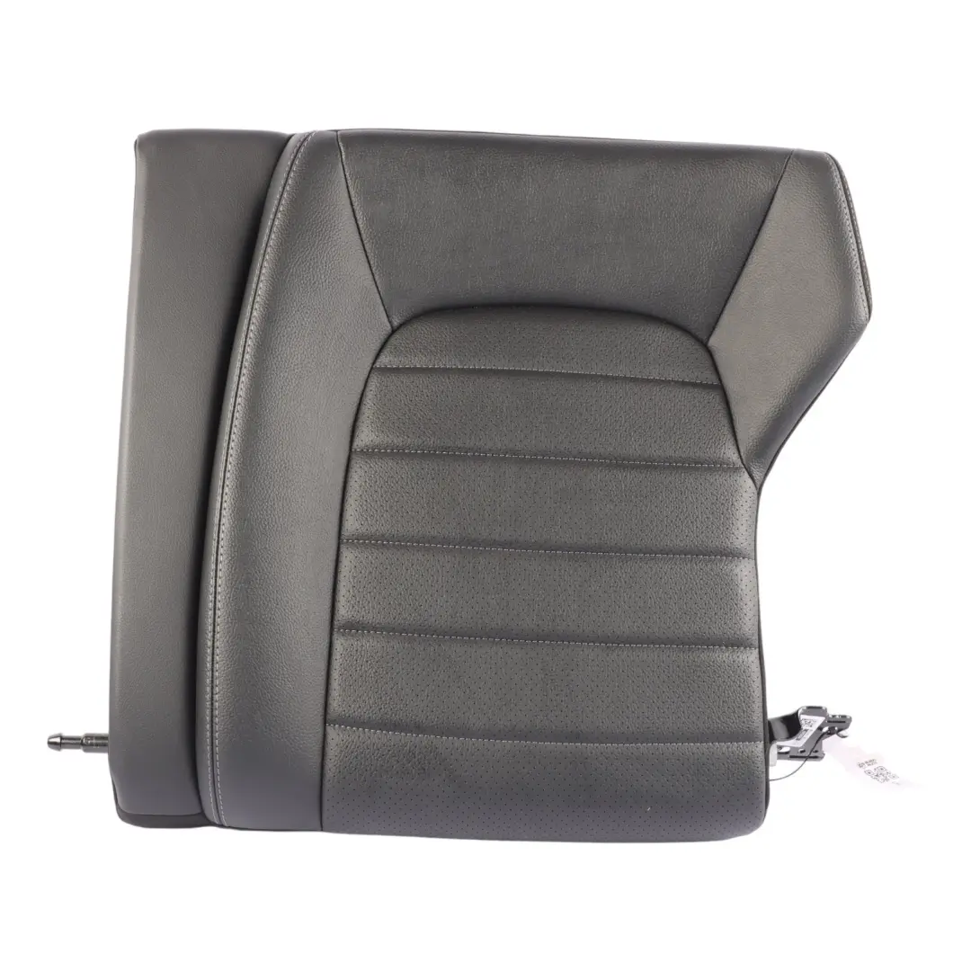 Backrest Left N/S Back Cover Imitation Leather Black to Mercedes A205 Rear Seat with Part number A2059203908 Mercedes A205 Rear Seat Backrest Left N/S Back Cover Imitation Leather Black - SKU A2059203908 - Part number A2059203908