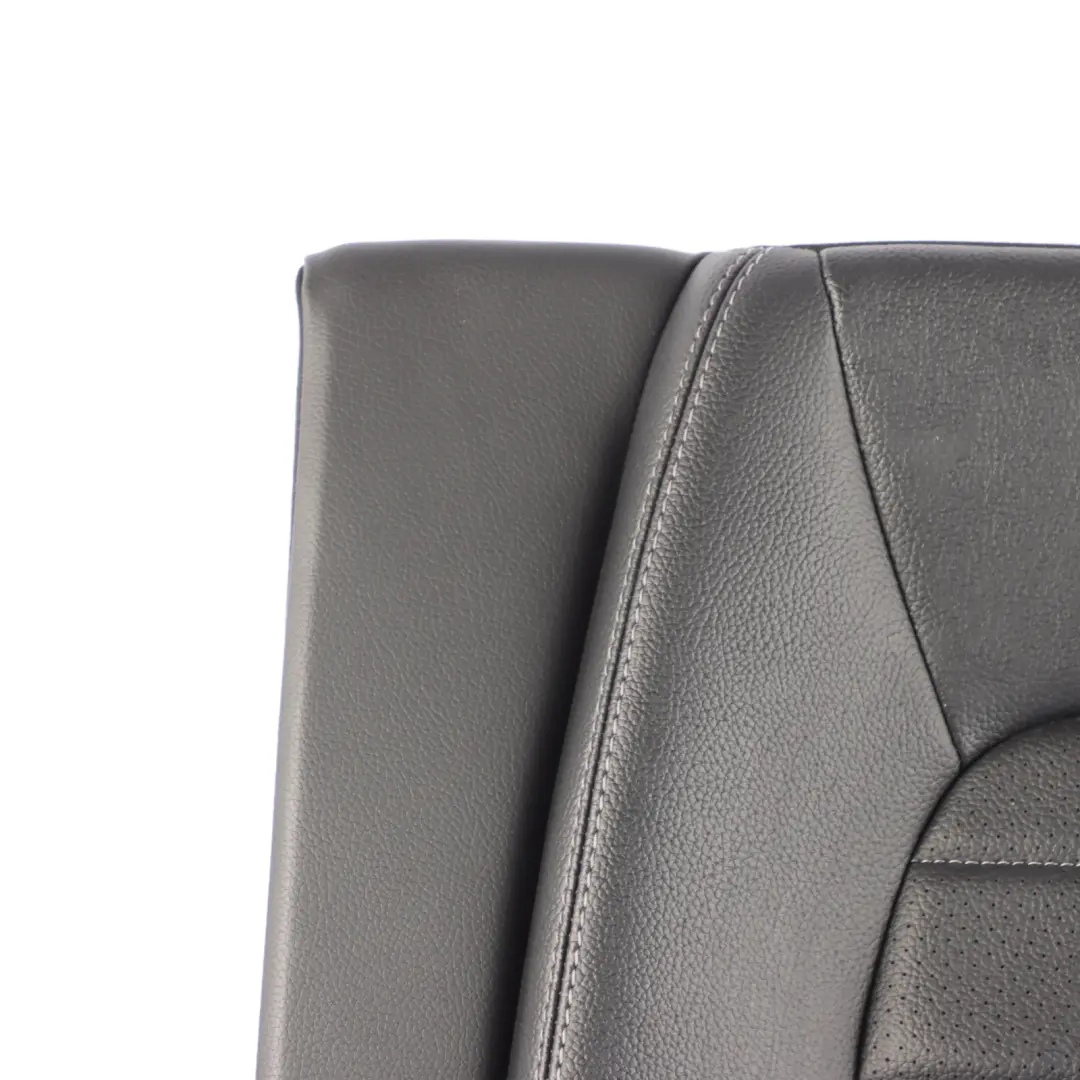 Mercedes A205 Rear Seat Backrest Left N/S Back Cover Imitation Leather Black - SKU A2059203908 - Part number A2059203908