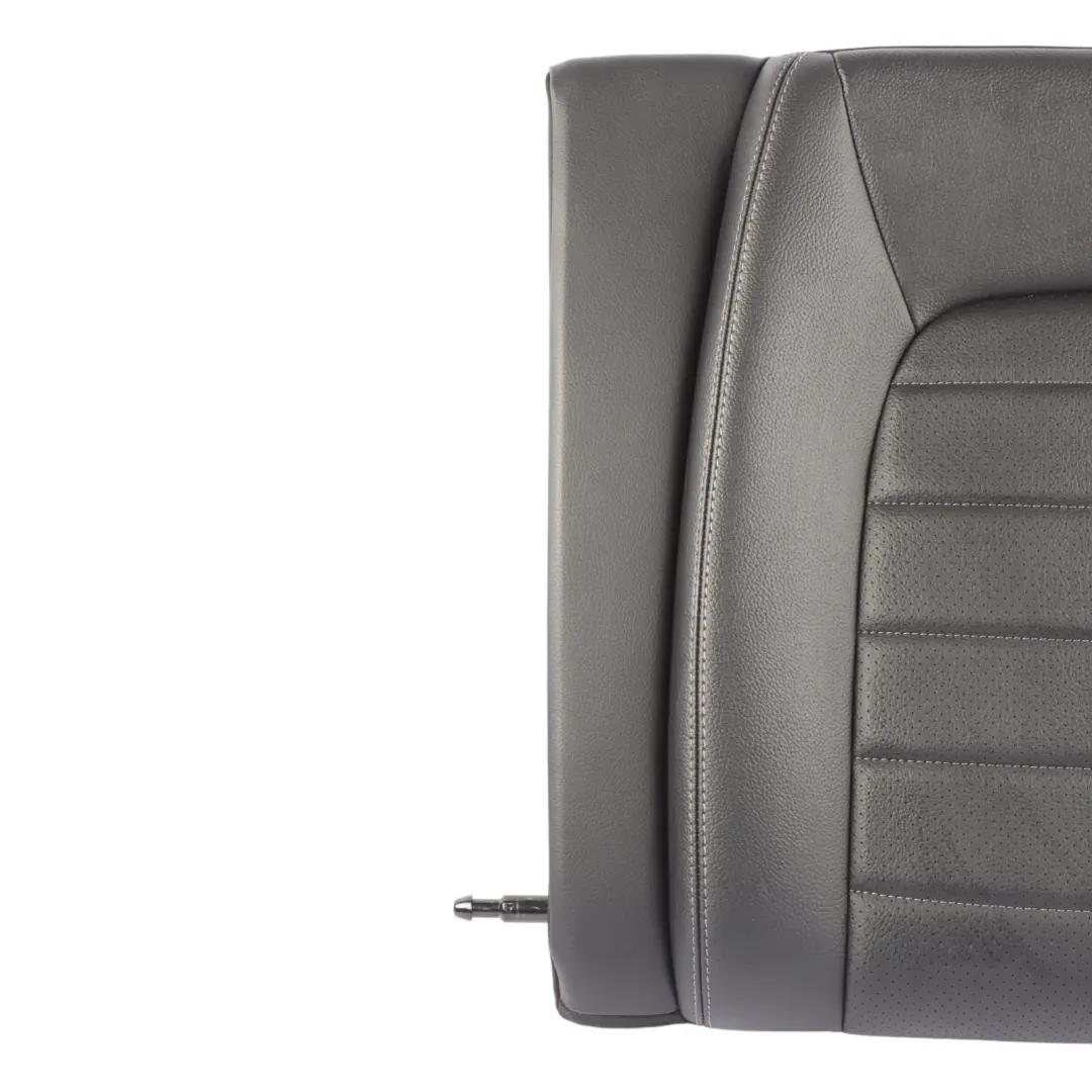 Backrest Left N/S Back Cover Imitation Leather Black to Mercedes A205 Rear Seat with Part number A2059203908 Mercedes A205 Rear Seat Backrest Left N/S Back Cover Imitation Leather Black - SKU A2059203908 - Part number A2059203908