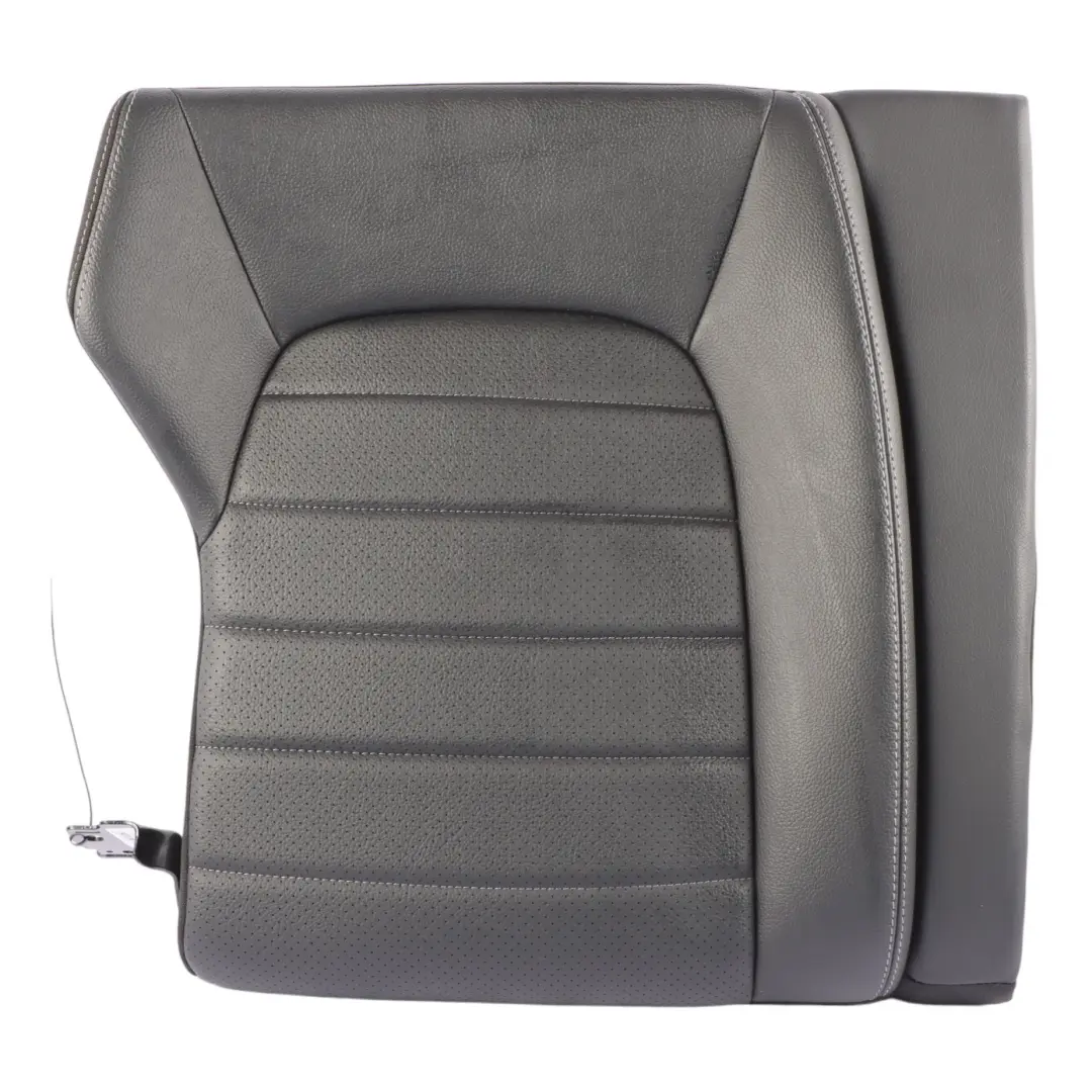 Mercedes A205 Rear Seat Backrest Right O/S Back Cover Imitation Leather Black - SKU A2059204008 - Part number A2059204008