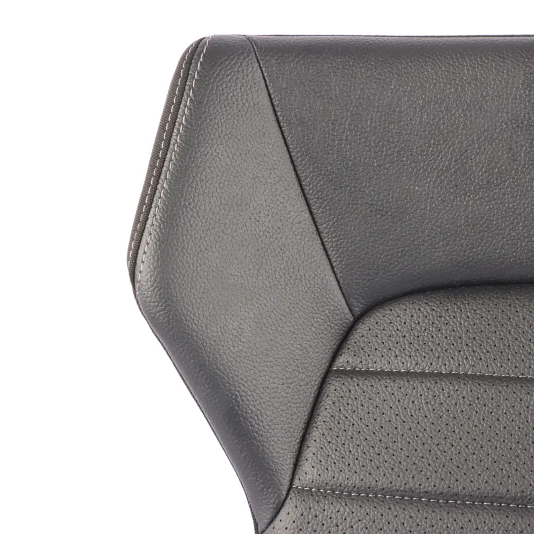 Backrest Right O/S Back Cover Imitation Leather Black to Mercedes A205 Rear Seat with Part number A2059204008 Mercedes A205 Rear Seat Backrest Right O/S Back Cover Imitation Leather Black - SKU A2059204008 - Part number A2059204008