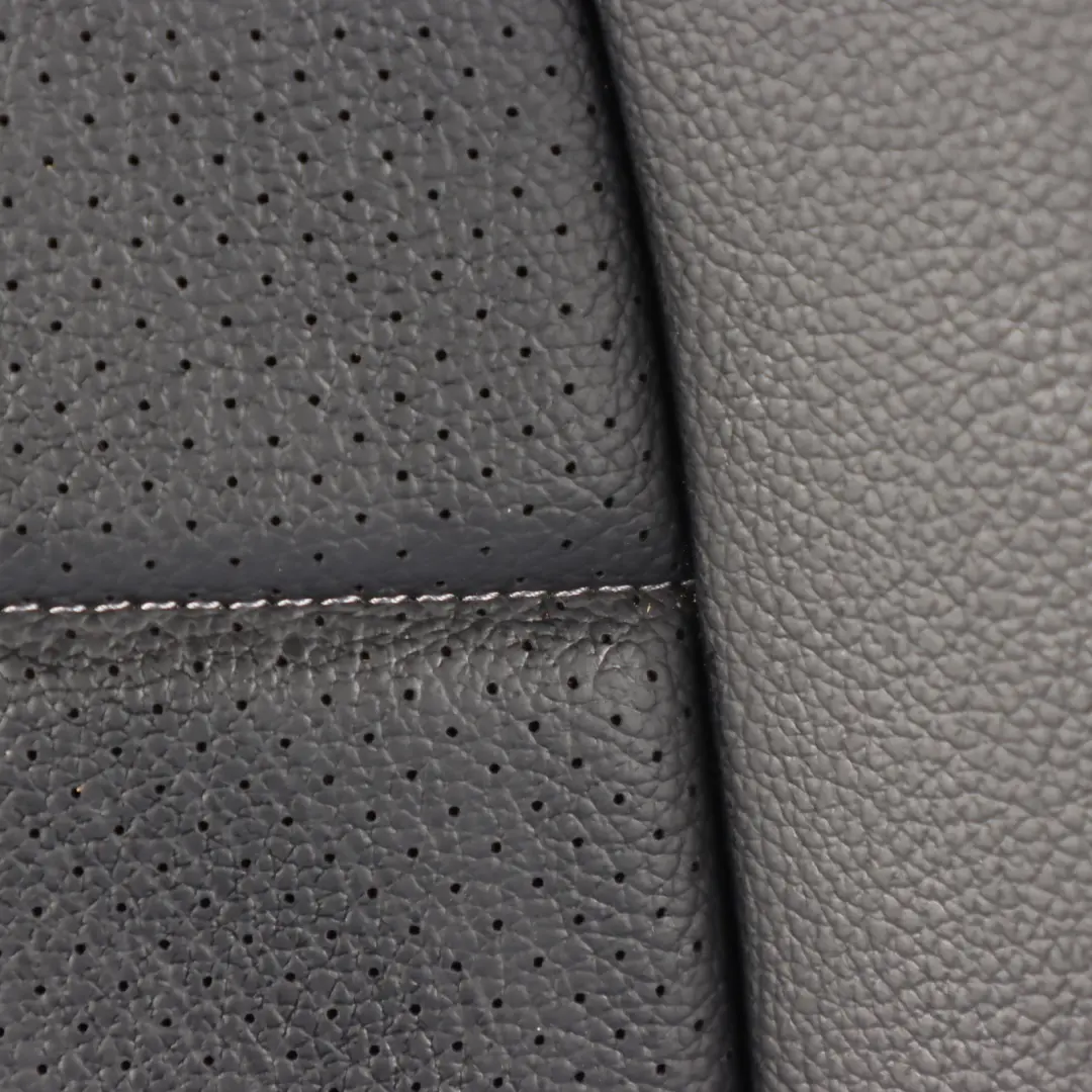 Mercedes A205 Rear Seat Backrest Right O/S Back Cover Imitation Leather Black - SKU A2059204008 - Part number A2059204008