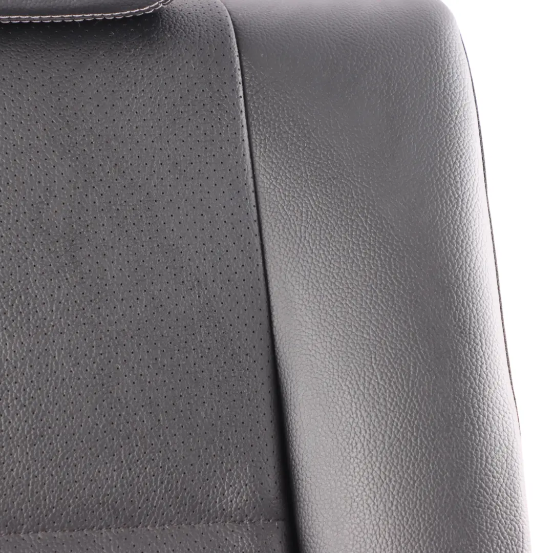 Mercedes S205 Seat Folding Backrest Rear Right O/S Black Imitation Leather - SKU A2059204260 - Part number A2059204260