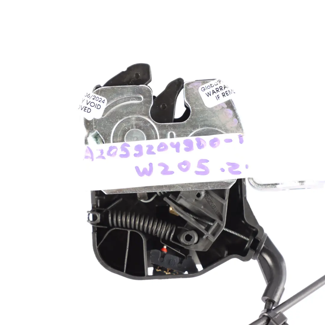 Handle Mercedes W205 Rear Folding Backrest Left Release Handle Lock to with Part number A2059204900 Handle Mercedes W205 Rear Folding Backrest Left Release Handle Lock - SKU A2059204900-1 - Part number A2059204900