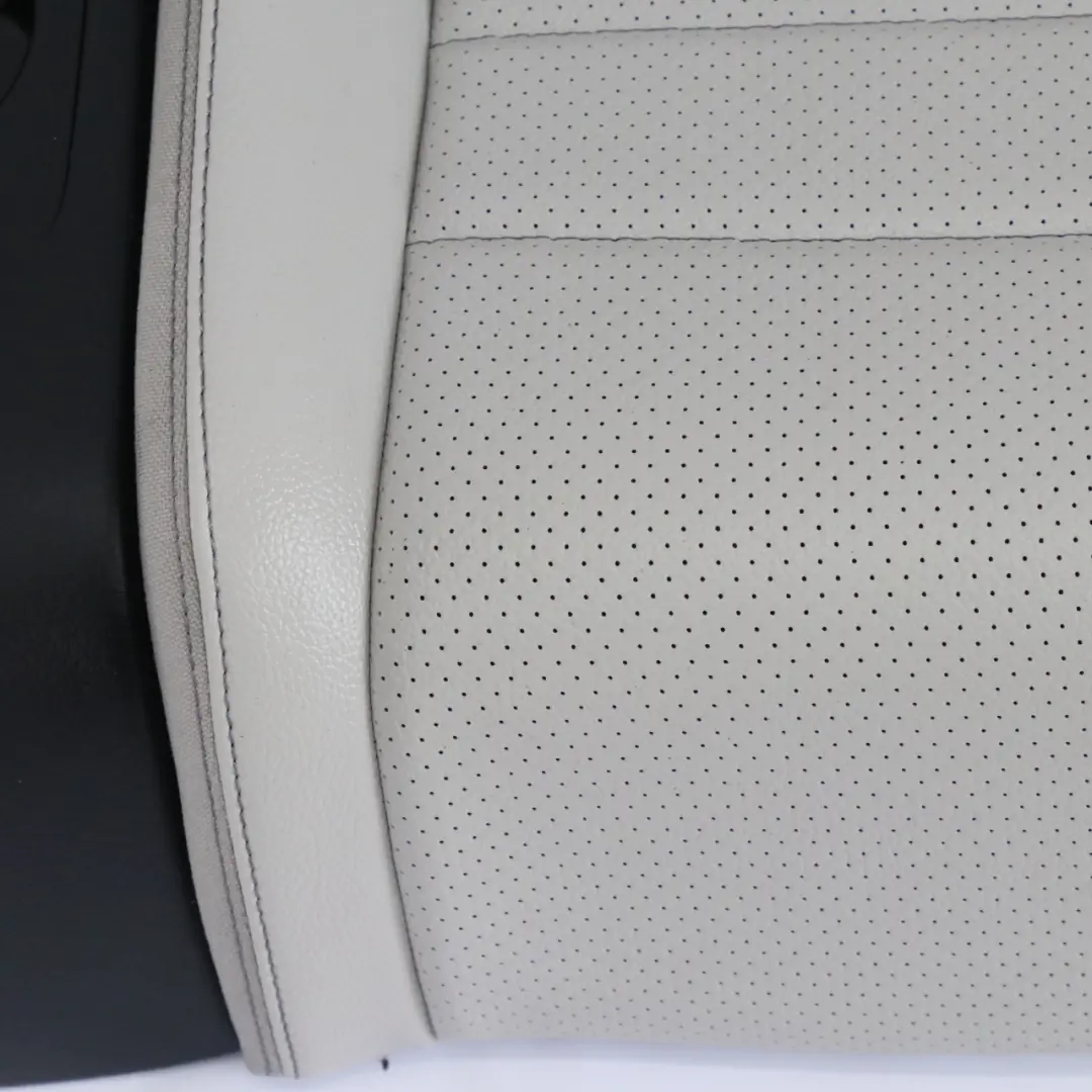 Mercedes C205 Rear Seat Bench Couch Covering Trim Grey Imitation Leather - SKU A2059206901-2 - Part number A2059206901