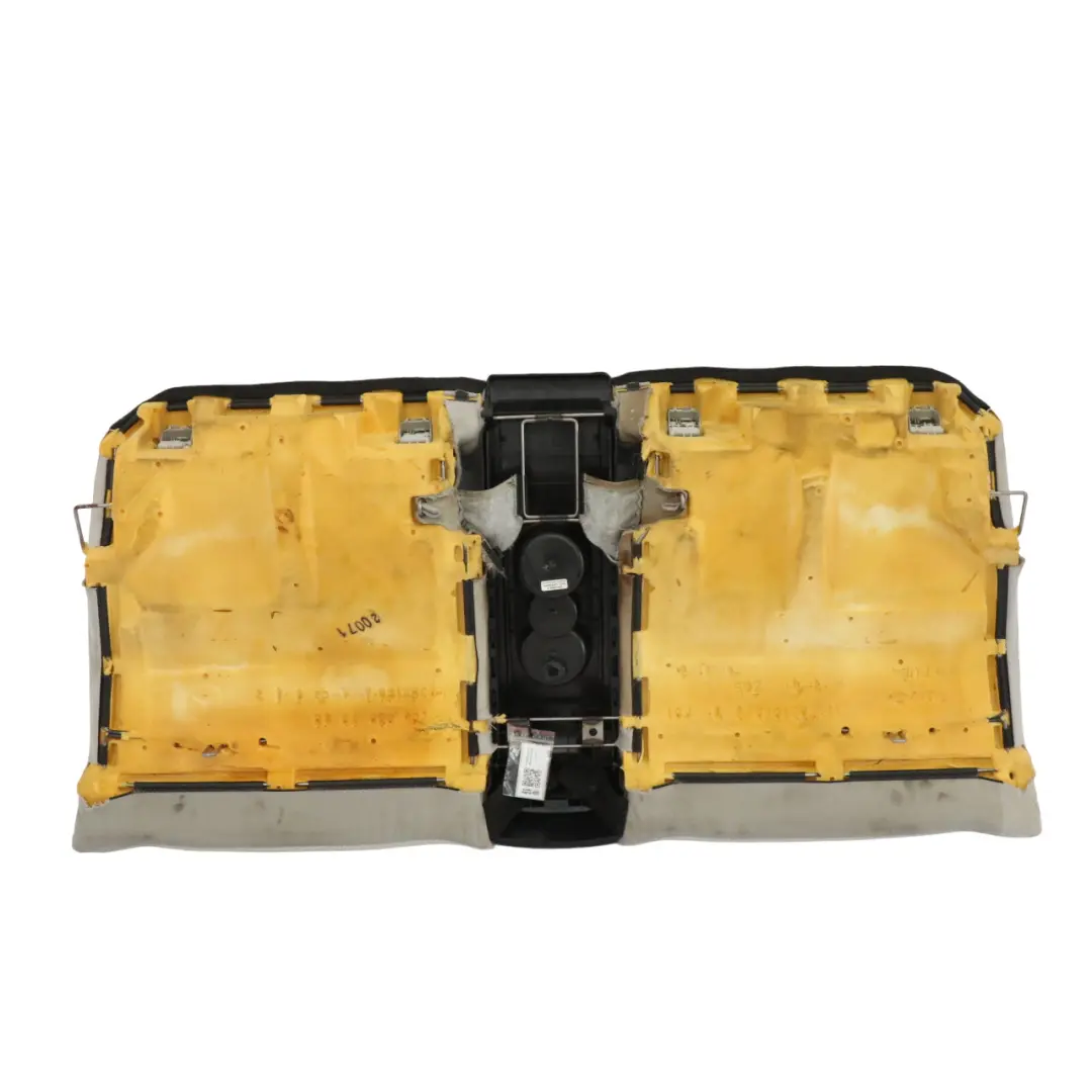 Mercedes C205 Rear Seat Bench Couch Covering Trim Grey Imitation Leather - SKU A2059206901-2 - Part number A2059206901