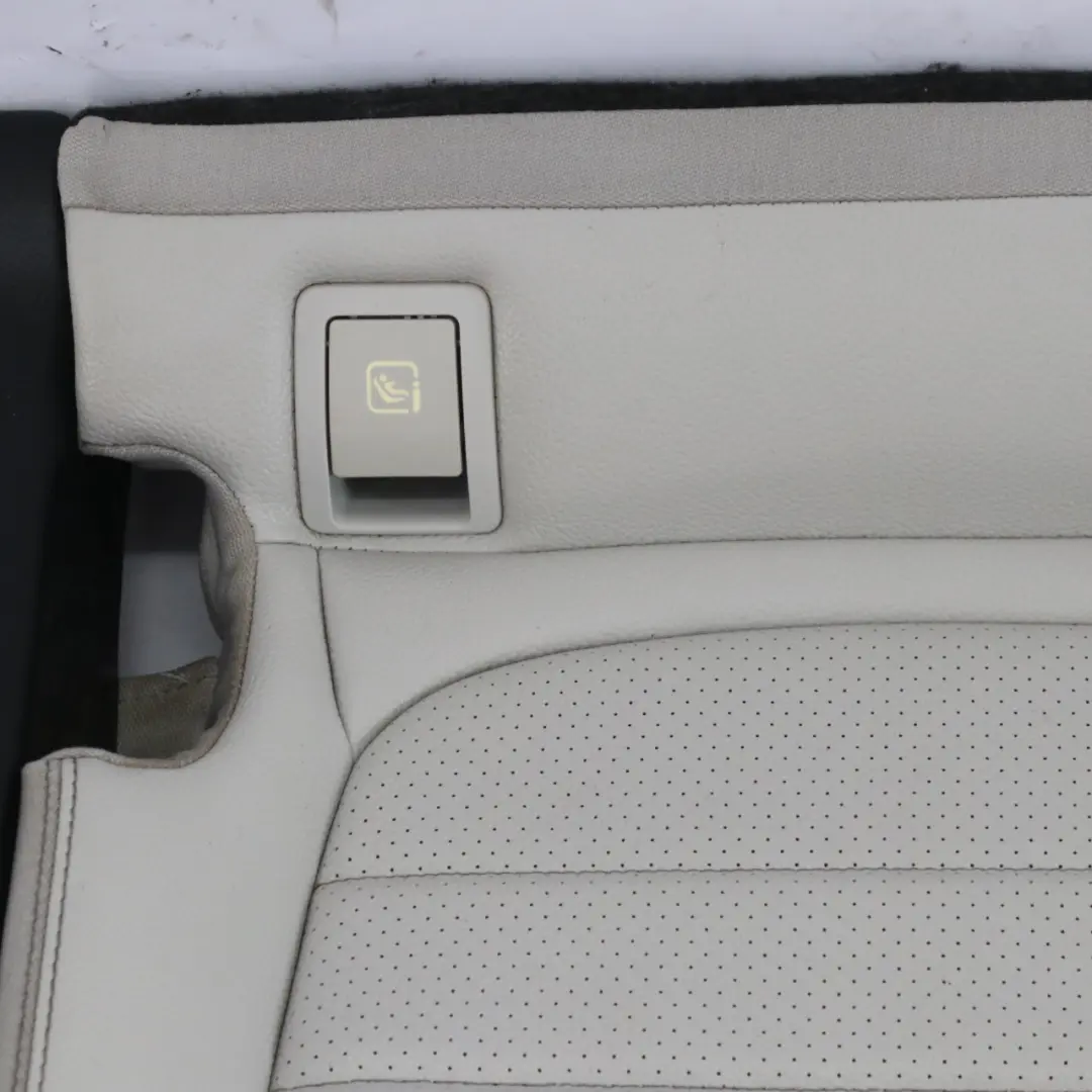 Mercedes C205 Rear Seat Bench Couch Covering Trim Grey Imitation Leather - SKU A2059206901-2 - Part number A2059206901