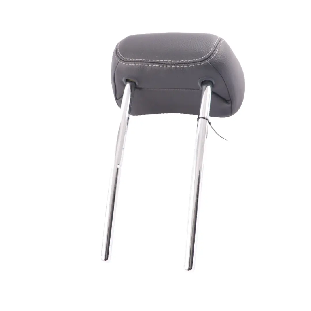 Mercedes W205 Poggiatesta Sedile Posteriore Sinistro Destro Copertura Pelle Nera - SKU A2059701850 - Numero di parte A2059701850