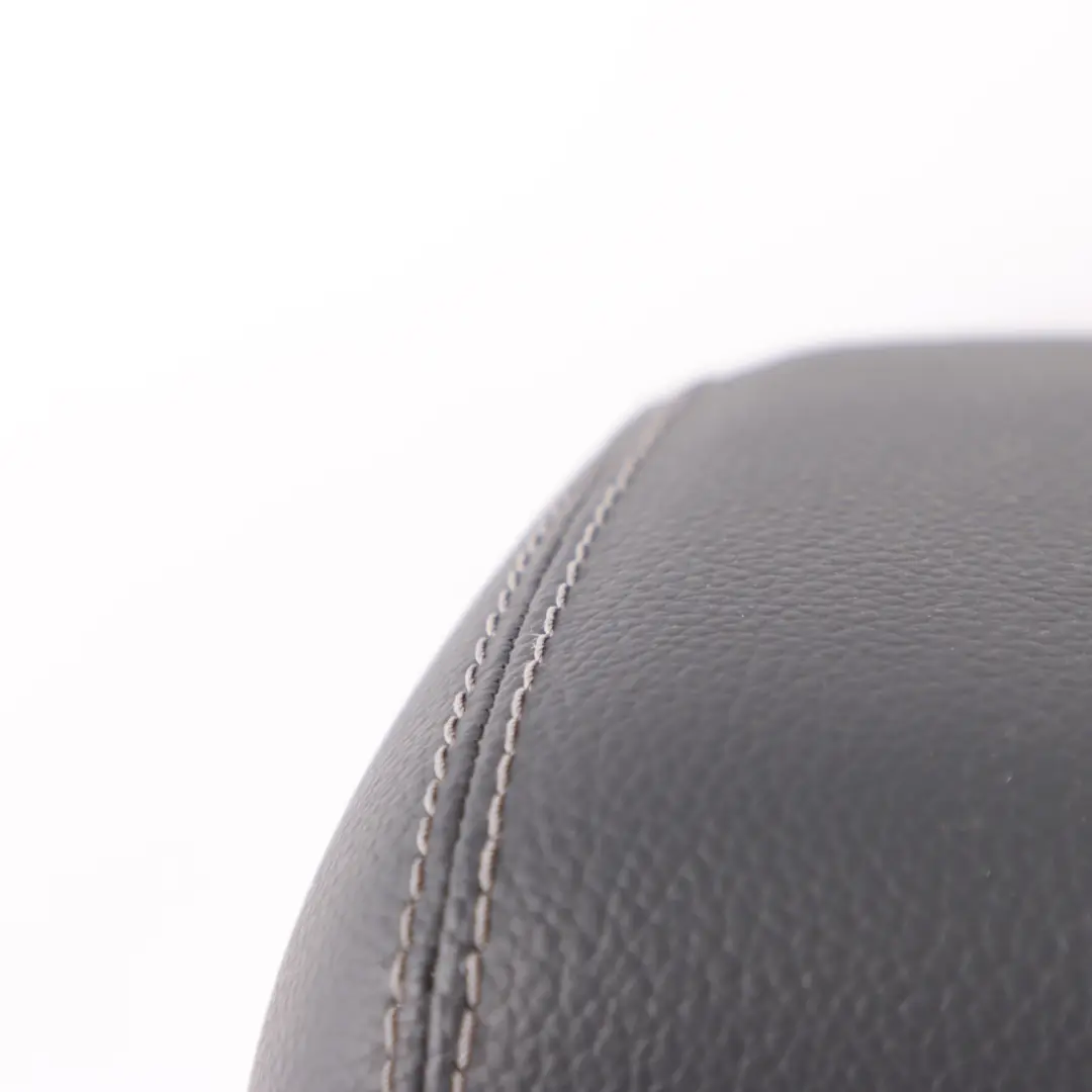 Mercedes W205 Seat Headrest Rear Backrest Central Head Rest Leather Black - SKU A2059701950 - Part number A2059701950