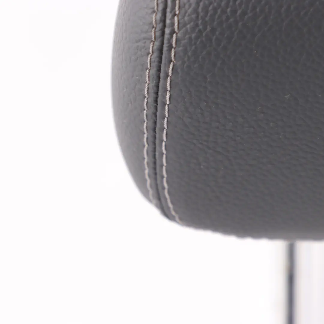 Mercedes W205 Seat Headrest Rear Backrest Central Head Rest Leather Black - SKU A2059701950 - Part number A2059701950