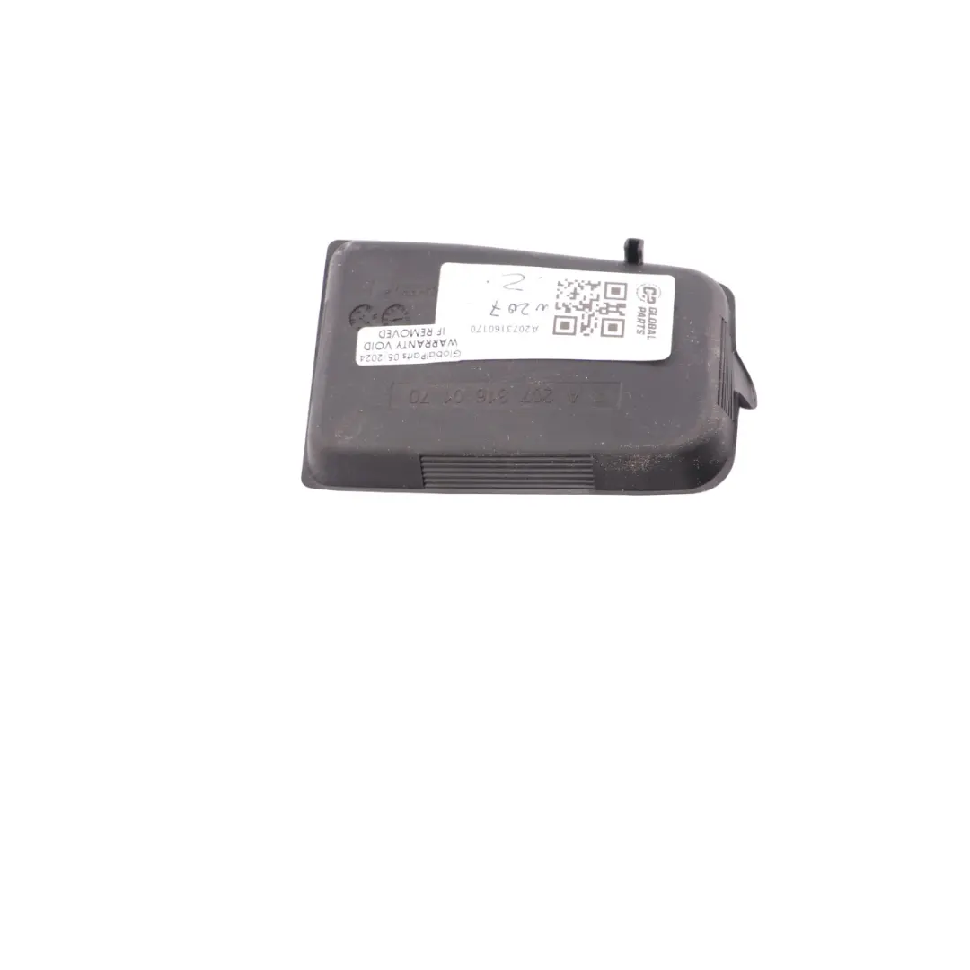 Mercedes W207 Mittelkonsole Einsatz Tablett Matte Gummi - SKU A2073160170 - Teilenummer A2073160170