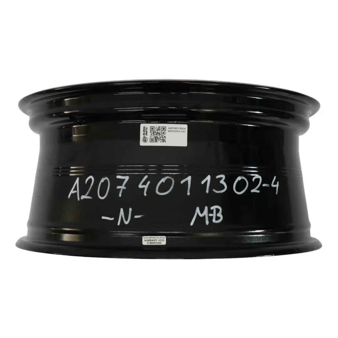 Llanta aleación delantera negra 18" 8J ET:45 para Mercedes C207 A207 AMG con número de pieza A2074011302 Mercedes C207 A207 AMG Llanta aleación delantera negra 18" 8J ET:45 - SKU A2074011302-4 - Número de pieza A2074011302