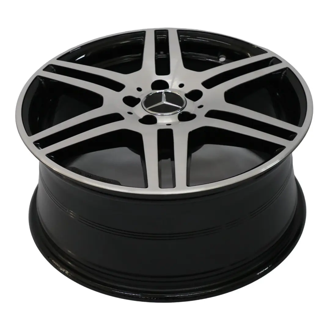 Mercedes C207 A207 AMG Front Black Alloy Wheel Rim 18" 8J ET:45 - SKU A2074011302-4 - Part number A2074011302
