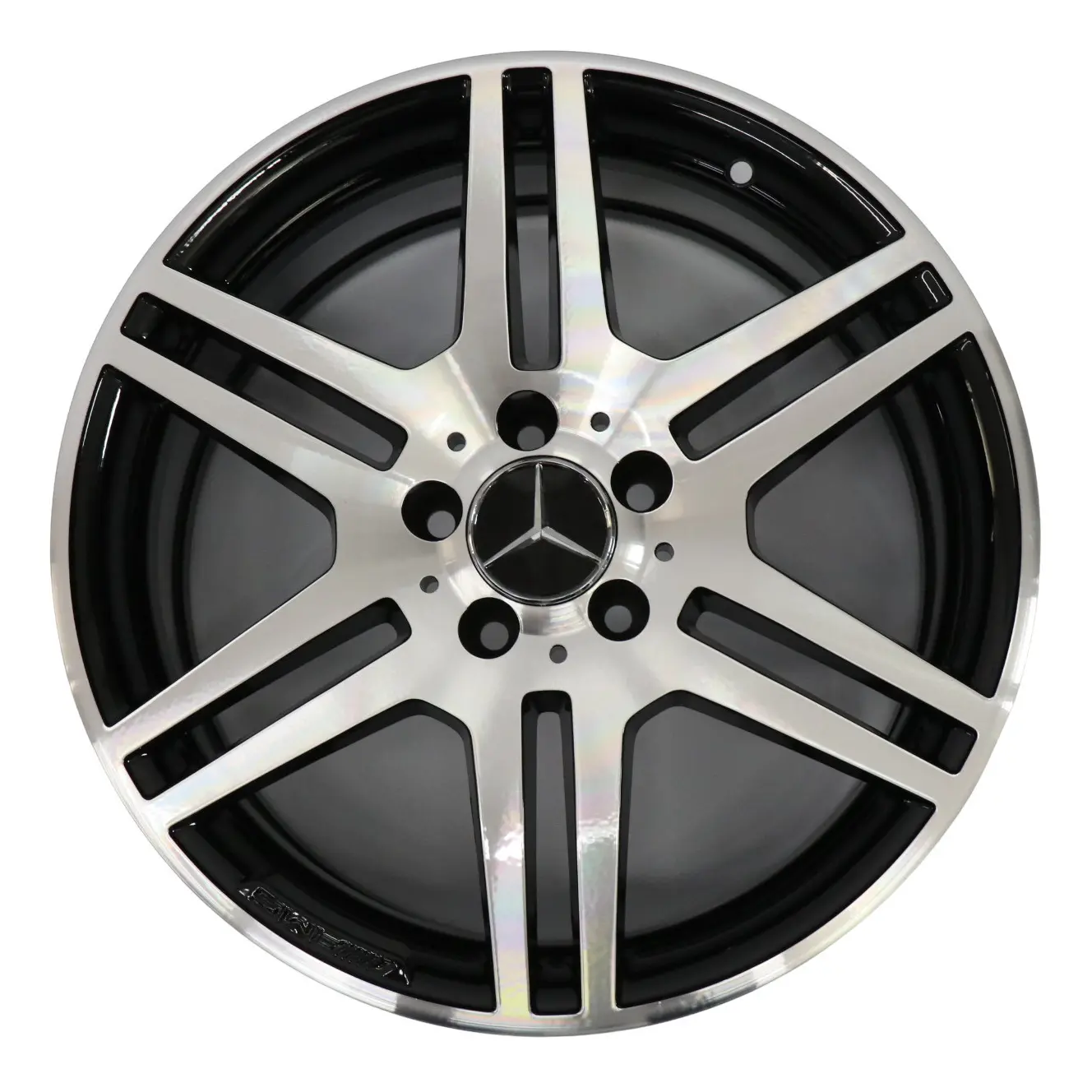 Mercedes C207 A207 AMG Cerchio in lega anteriore nero 18" 8J ET:45 A2074011302