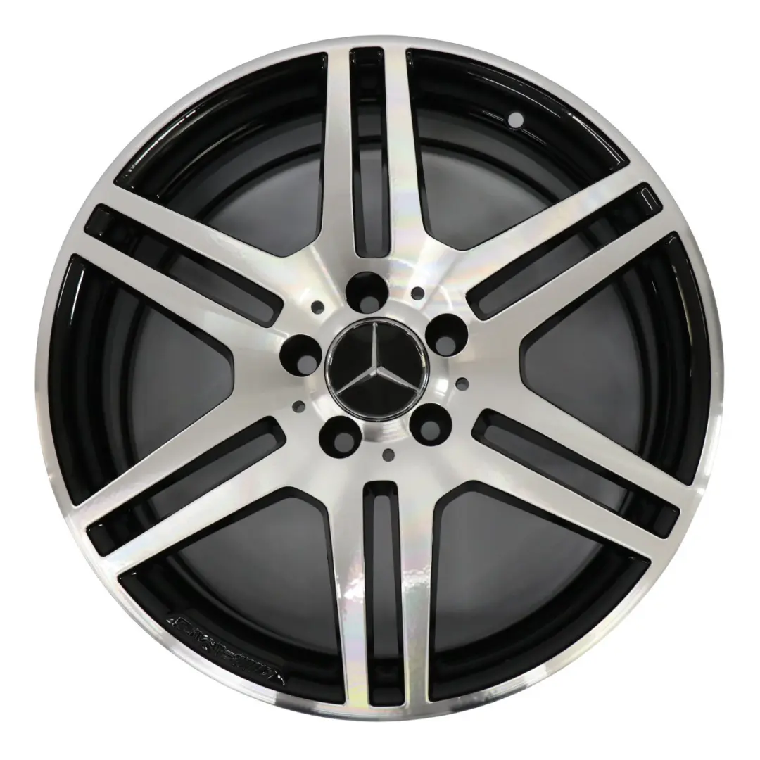 Mercedes C207 A207 AMG Front Black Alloy Wheel Rim 18" 8J ET:45 - SKU A2074011302-4 - Part number A2074011302