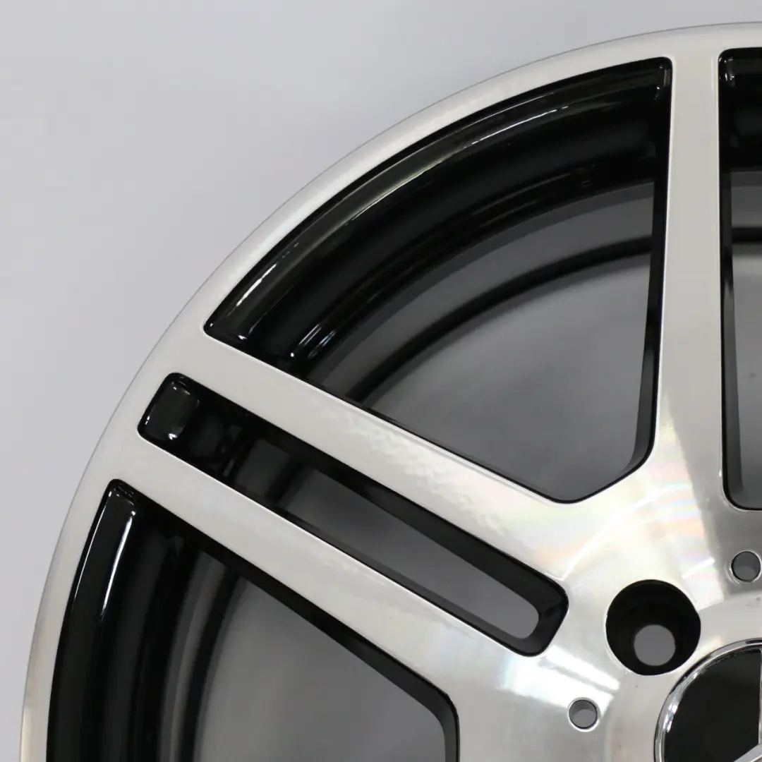 Mercedes C207 A207 AMG Jante arrière en alliage noir 18" 8.5J ET:49 - SKU A2074011402-6 - Numéro de pièce A2074011402
