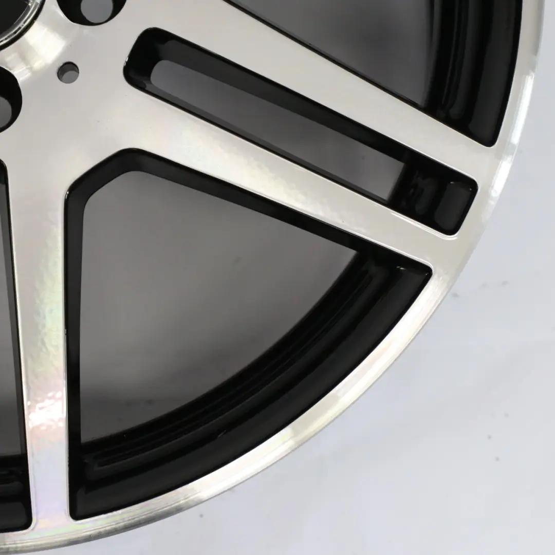 Mercedes C207 A207 AMG Jante arrière en alliage noir 18" 8.5J ET:49 - SKU A2074011402-6 - Numéro de pièce A2074011402