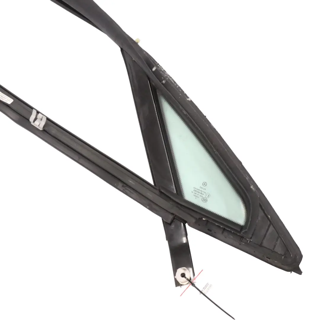 Mercedes C207 Quarter Side Window Rear Right O/S Glazing Triangle Glass AS2 - SKU A2076700439-2 - Part number A2076700439
