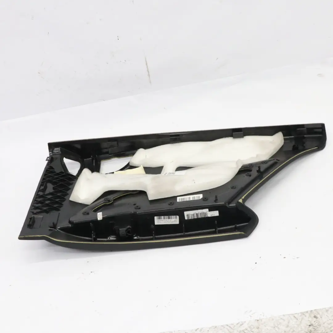 Mercedes C207 Coupe Rear Side Lateral Trim Panel Left N/S Black - SKU A2076905725 - Part number A2076905725