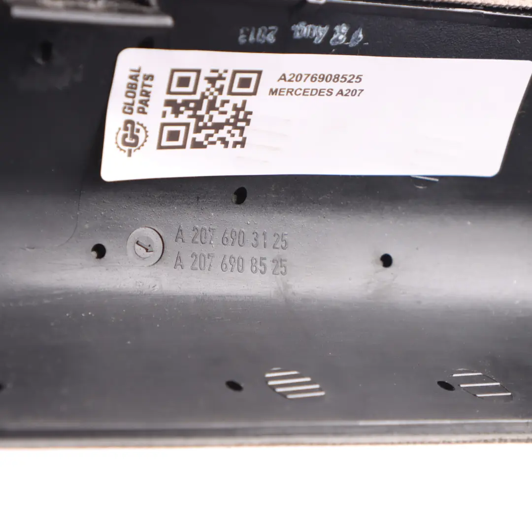 A-Pillar Trim Front Cover Left N/S Upper Panel Beige to Mercedes A207 with Part number A2076908525 Mercedes A207 A-Pillar Trim Front Cover Left N/S Upper Panel Beige - SKU A2076908525 - Part number A2076908525