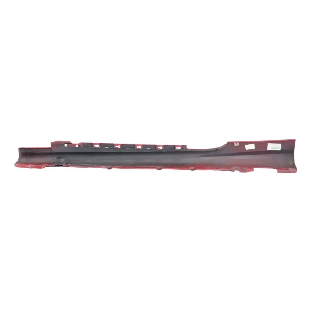 Mercedes W207 Side Skirt AMG Door Sill Cover Right O/S Feueropal Fire Opal - 590 - SKU A2076981454-FUP - Part number A2076981454