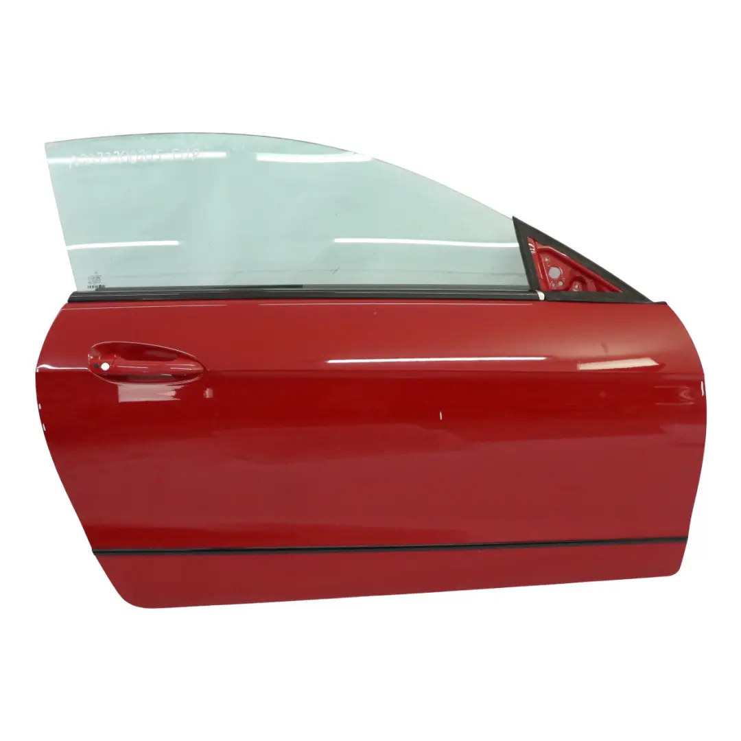 Mercedes W207 Porte avant droite Feueropal Fire Opal Red - 590 - SKU A2077200205-FUP - Numéro de pièce A2077200205