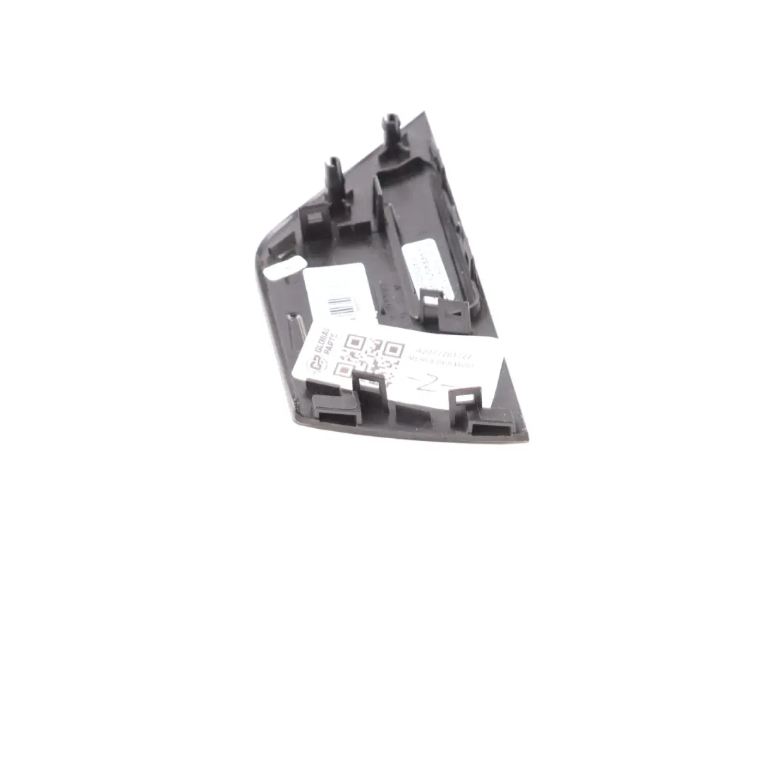 Door Trim Front Left N/S Cover Black Ash Wood to Mercedes C207 with Part number A2077201722 Mercedes C207 Door Trim Front Left N/S Cover Black Ash Wood - SKU A2077201722 - Part number A2077201722