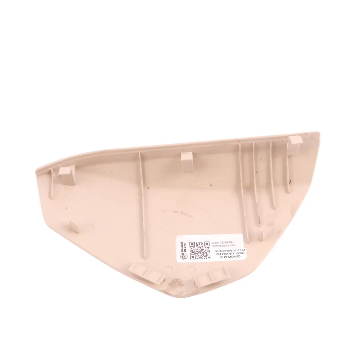 Mercedes W207 Pannello di copertura della scheda porta anteriore destra - SKU A2077270888-1 - Numero di parte A2077270888