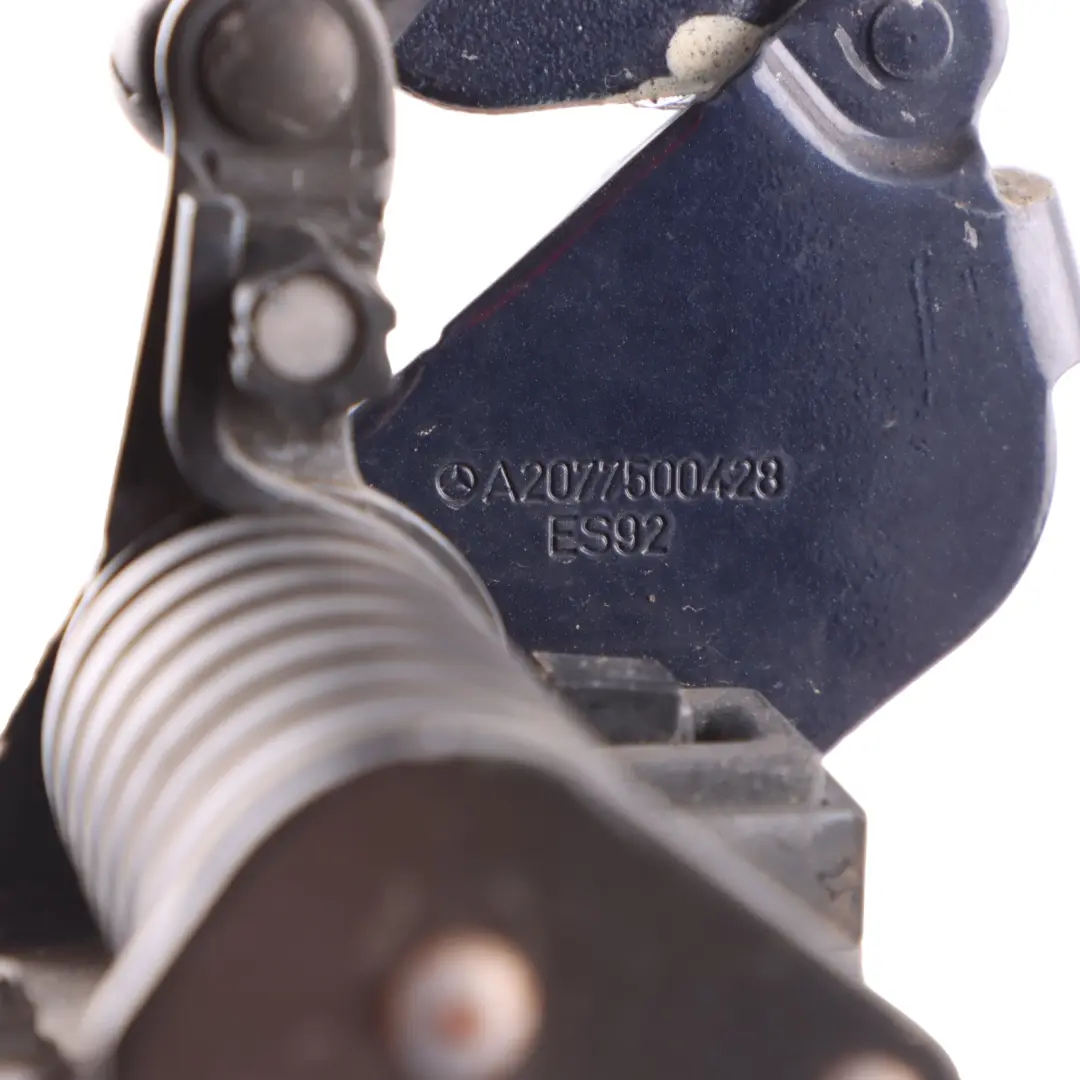 Trunk Lid Hinge Mercedes A207 Convertible Right O/S Cavansite Blue Metallic 890 to with Part number A2077501028 Trunk Lid Hinge Mercedes A207 Convertible Right O/S Cavansite Blue Metallic 890 - SKU A2077501028-CVB - Part number A2077501028