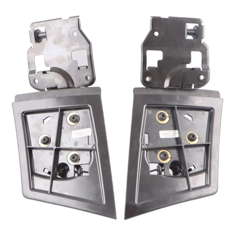 W207 Convertible Folding Roof Panel Hinge Flap Right Left N/O/S Set to Mercedes with Part number A2077570506 Mercedes W207 Convertible Folding Roof Panel Hinge Flap Right Left N/O/S Set - SKU A2077570506-1 - Part number A2077570506