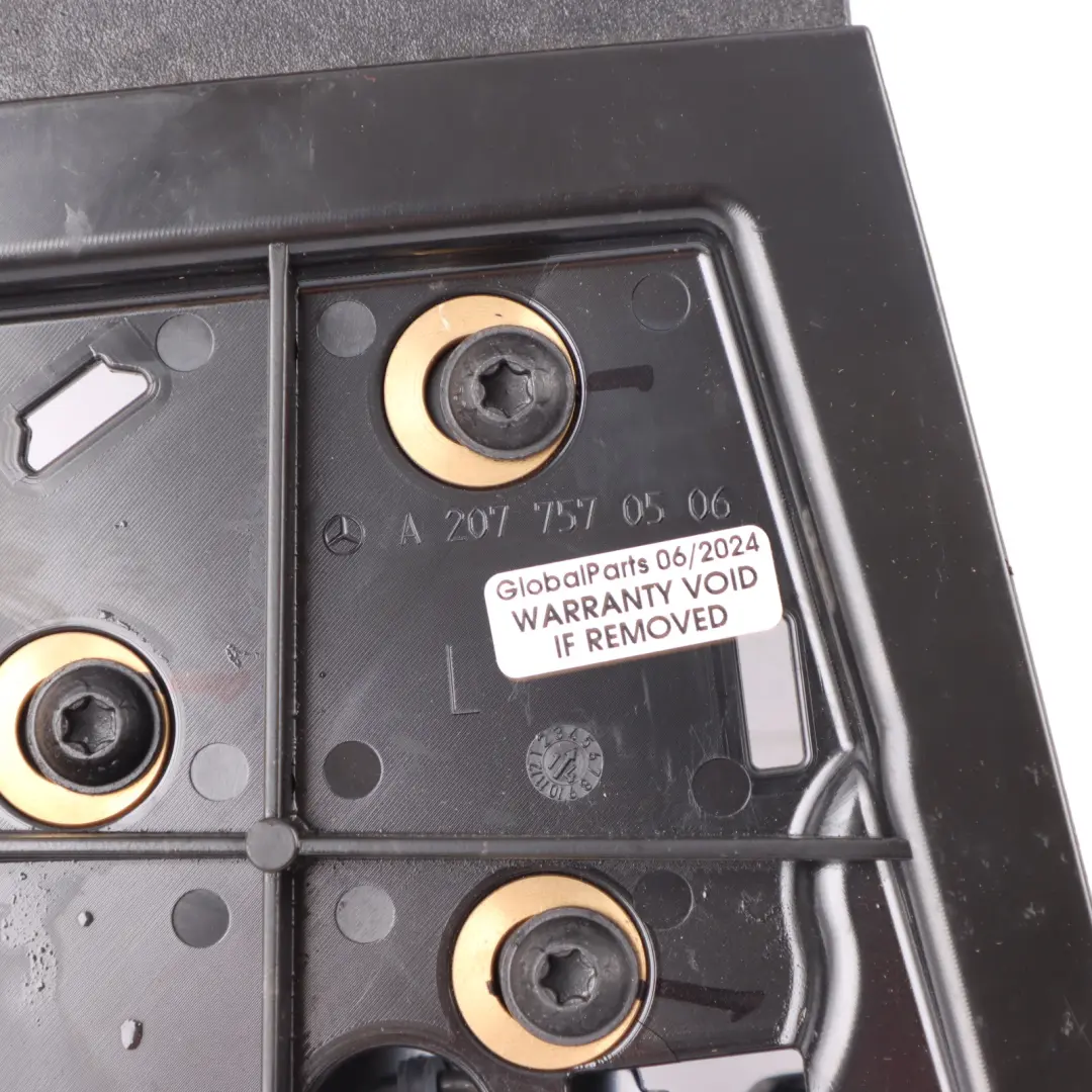 W207 Convertible Folding Roof Panel Hinge Flap Right Left N/O/S Set to Mercedes with Part number A2077570506 Mercedes W207 Convertible Folding Roof Panel Hinge Flap Right Left N/O/S Set - SKU A2077570506-1 - Part number A2077570506