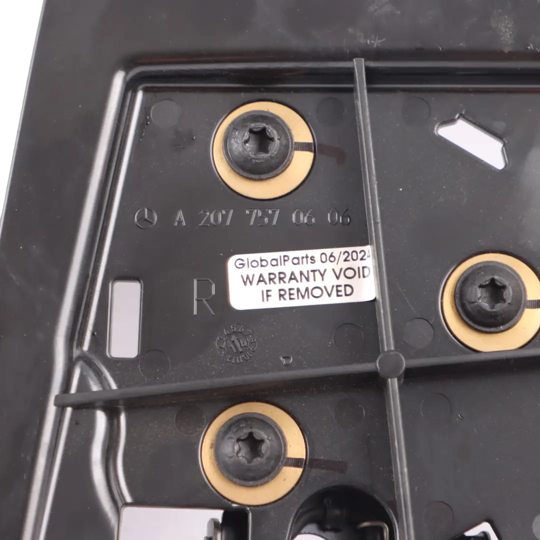Mercedes W207 Convertible Folding Roof Panel Hinge Flap Right Left N/O/S Set - SKU A2077570506-1 - Part number A2077570506