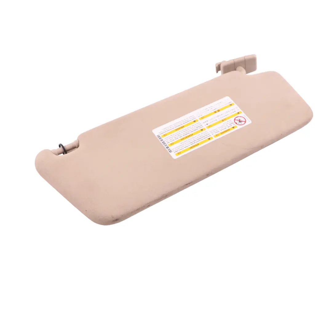 W207 Cabrio A207 Sun Visor Cover Beige Left N/S to Mercedes with Part number A2078100710 Mercedes W207 Cabrio A207 Sun Visor Cover Beige Left N/S - SKU A2078100710-1 - Part number A2078100710